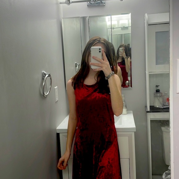 Red dress size 12 - Picture 1 of 3